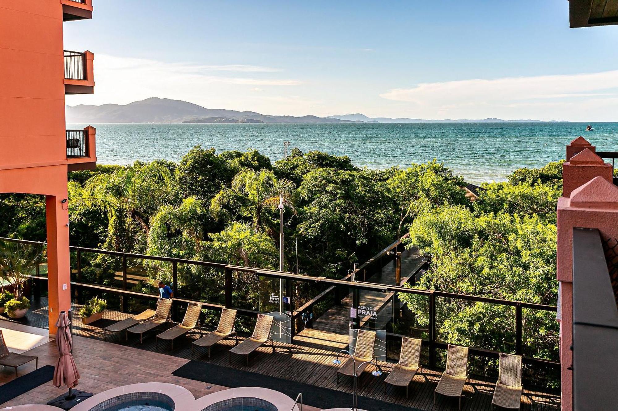 Resort pé na areia - Studios direto com proprietário JBVJR Florianópolis Exterior foto