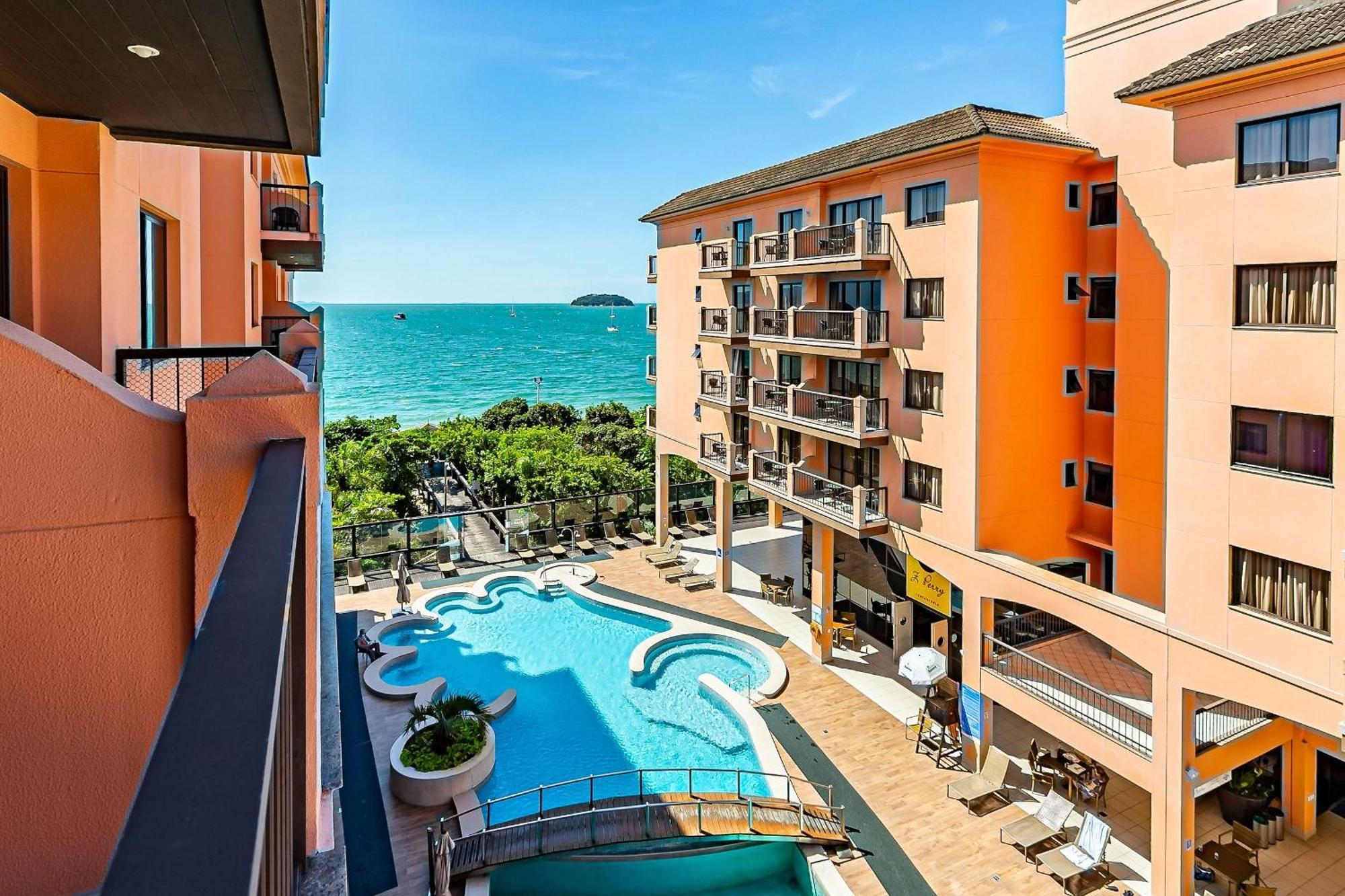 Resort pé na areia - Studios direto com proprietário JBVJR Florianópolis Exterior foto